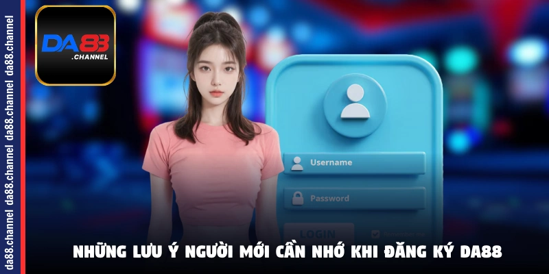 Những điều cần đáp ứng để có thể đăng nhập DA88